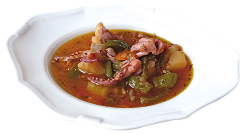 Potarro con patatas